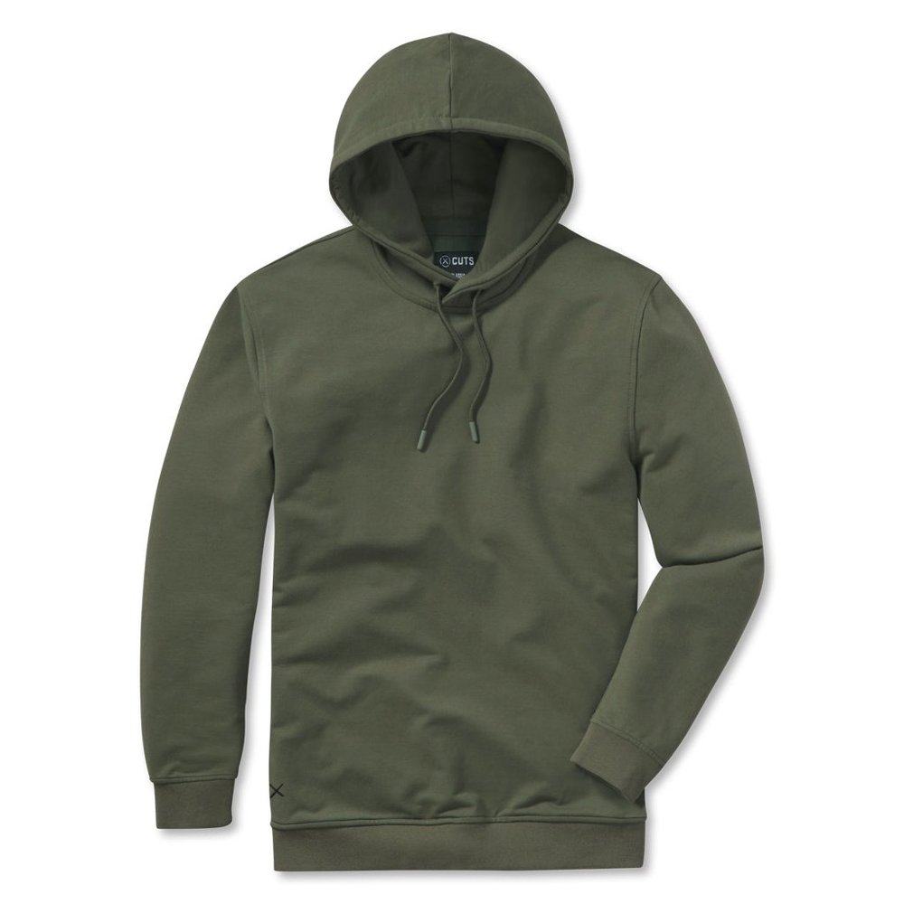 Cuts Clothing Hyperloop Hoodie Split-Hem - Pine